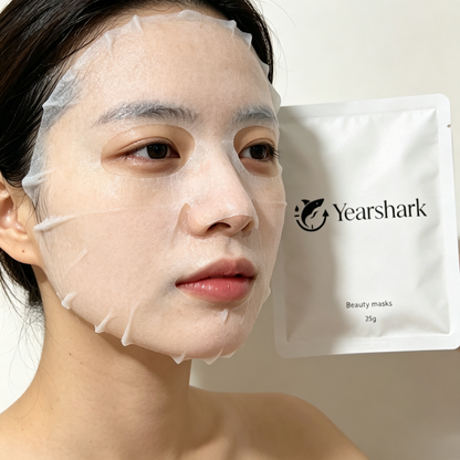 Yearshark Beauty Facial Masks, Hydrating Face Sheet Mask for Daily Skin Care, Moisturizing & Soothing Facial Mask