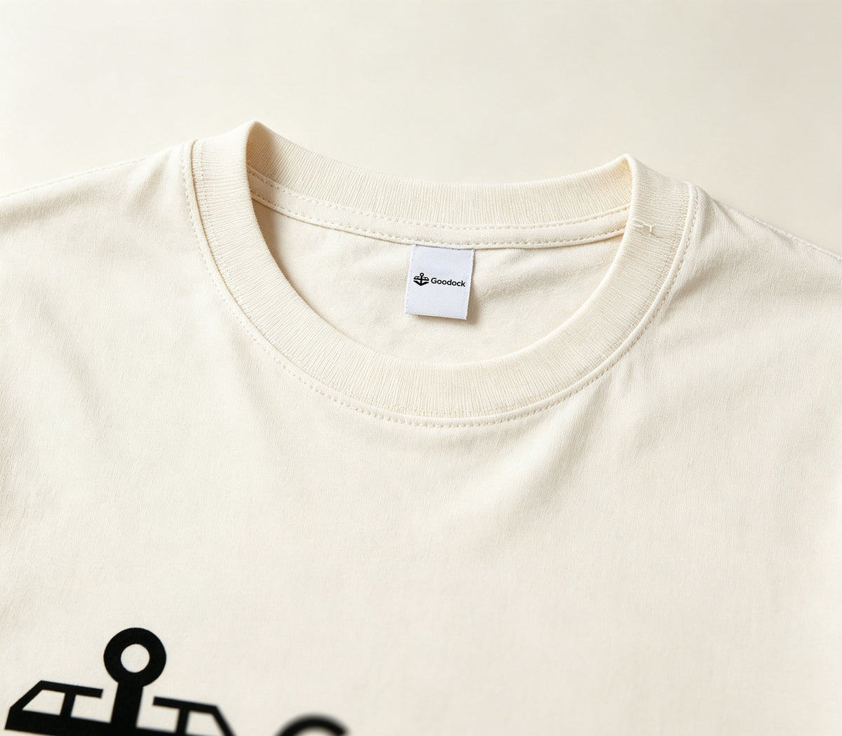 Goodock Relaxed‑Fit Crewneck T‑Shirt, Lightweight Nautical‑Style Short Sleeve Top, Fashion Basic Tee for Outdoor & Daily Wear