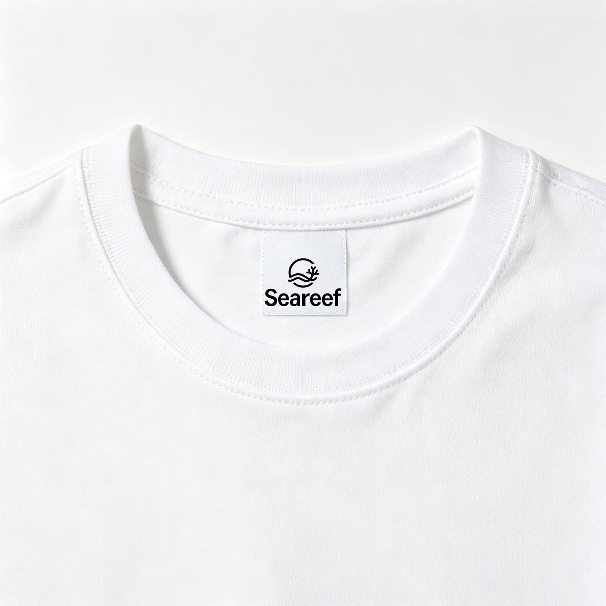 Seareef Classic Short‑Sleeve Crew Neck T‑Shirt, Premium Soft Casual Daily Tee