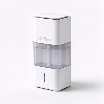 NowTime Ultrasonic Cool Mist Humidifier for Bedroom, Large Water Tank Quiet Air Humidifier with Water Level Window, Desktop Humidifier for Home Office