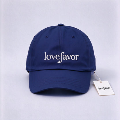 lovefavor Adjustable Baseball Hats for Men Women, Classic Low Profile Dad Hats with Embroidered Logo, Soft Cotton Casual Outdoor Sports Hats
