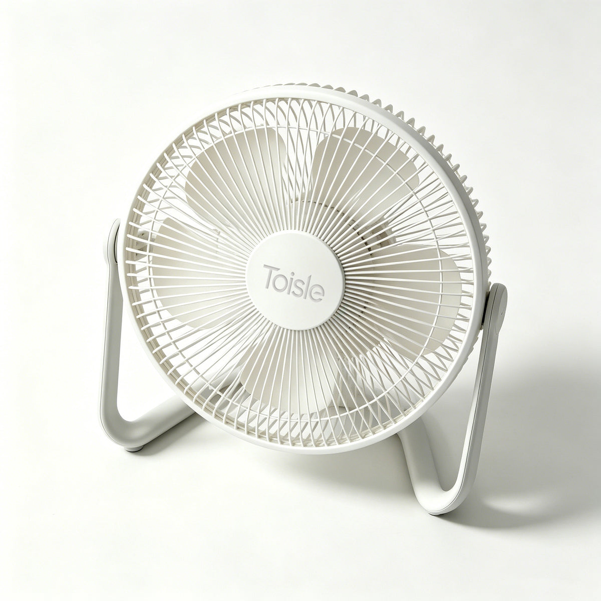Toisle Portable Table Fan, 360° Tilt Adjustable Small Electric Fan, Quiet Desktop Cooling Fan for Home Bedroom Office Dorm