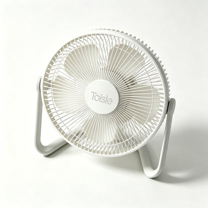 Toisle Portable Table Fan, 360° Tilt Adjustable Small Electric Fan, Quiet Desktop Cooling Fan for Home Bedroom Office Dorm