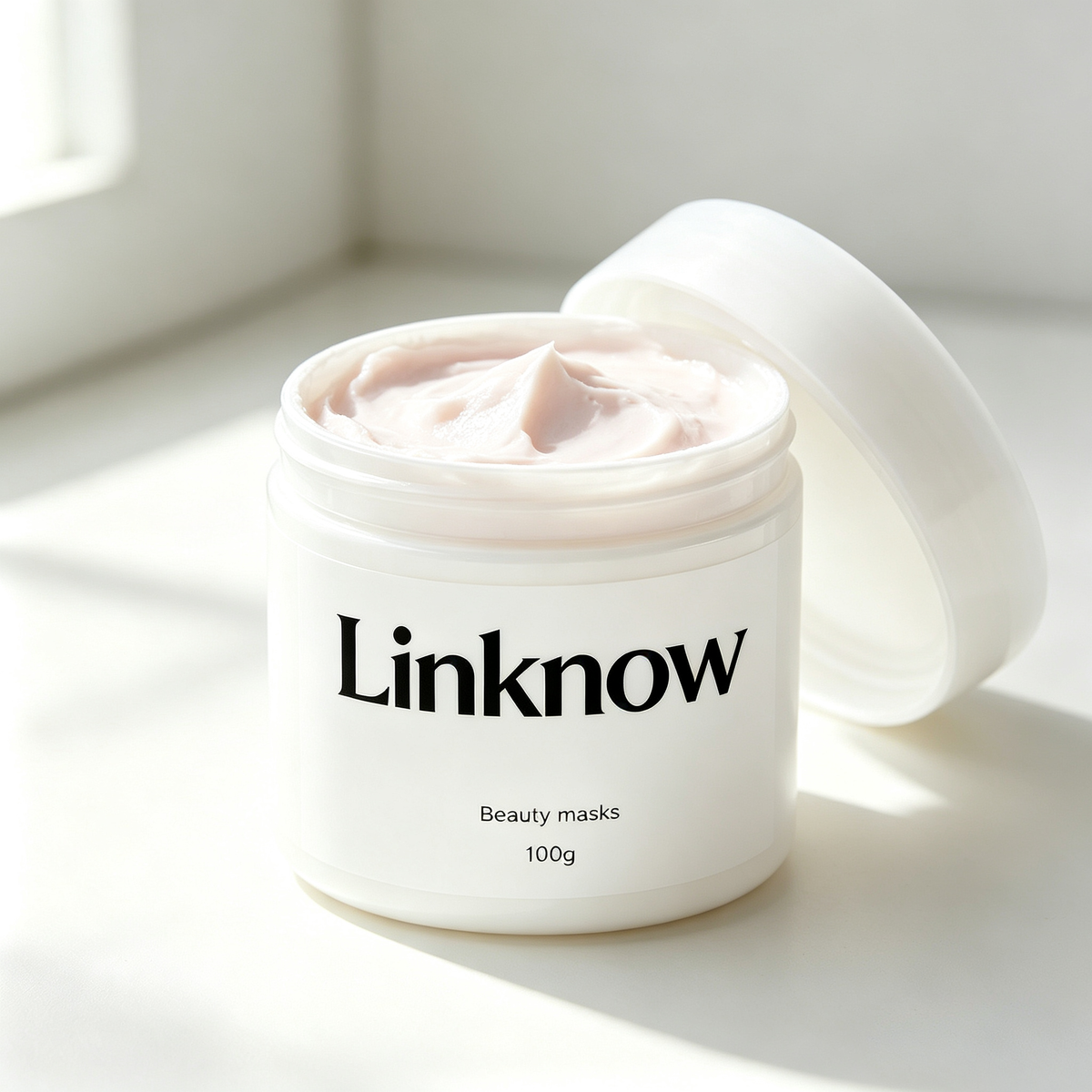 Linknow Beauty Masks 100g, Nourishing Hydrating Facial Mask for Skin Moisturizing and Soothing, Daily Skincare Face Mask for All Skin Types