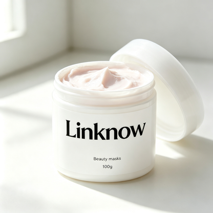 Linknow Beauty Masks 100g, Nourishing Hydrating Facial Mask for Skin Moisturizing and Soothing, Daily Skincare Face Mask for All Skin Types