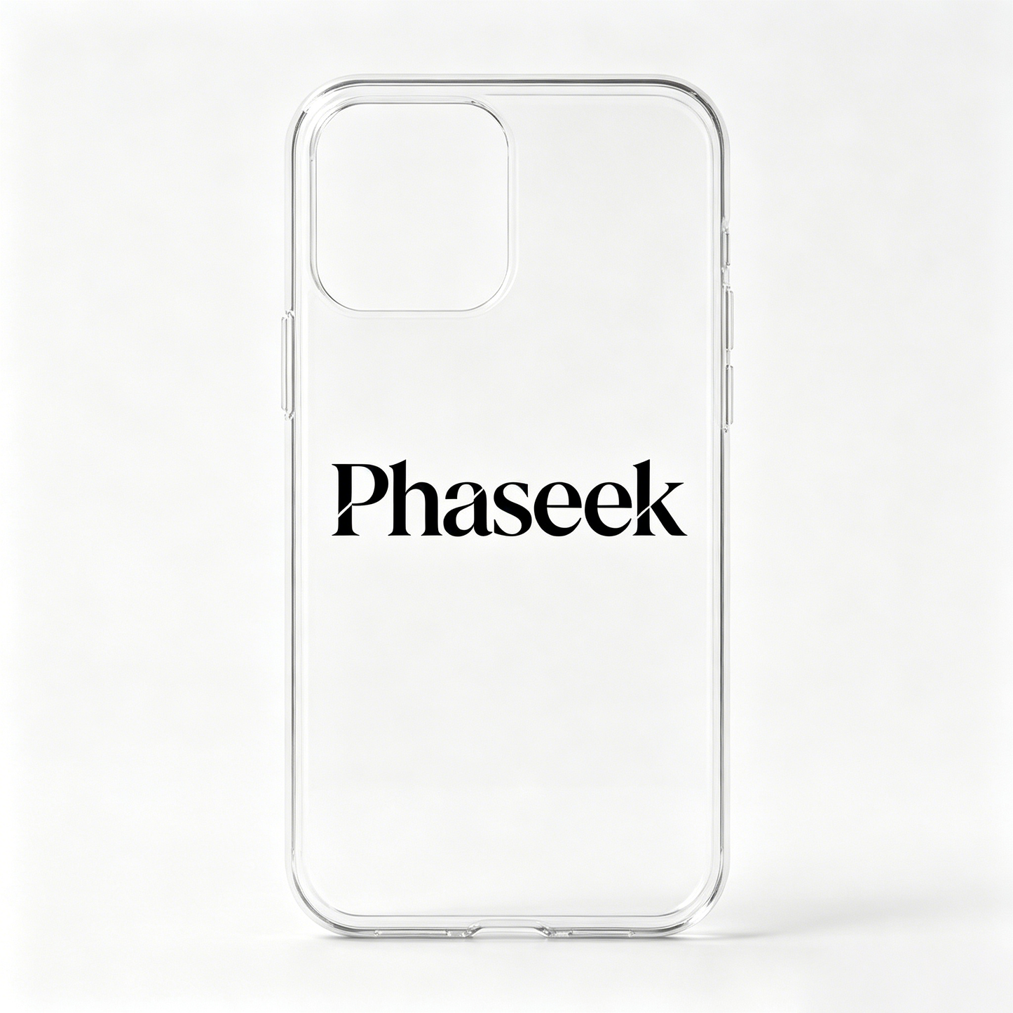 【Phaseek Cell phone cases】—— Minimalist Clear Protective Cover for Daily Phone Use