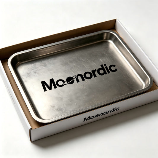 Moonordic Nordic Style Non-Metal Serving Tray, Rectangular Household Storage Tray, Waterproof Non-Slip Tray for Coffee, Snack, Entryway & Desktop Organizer