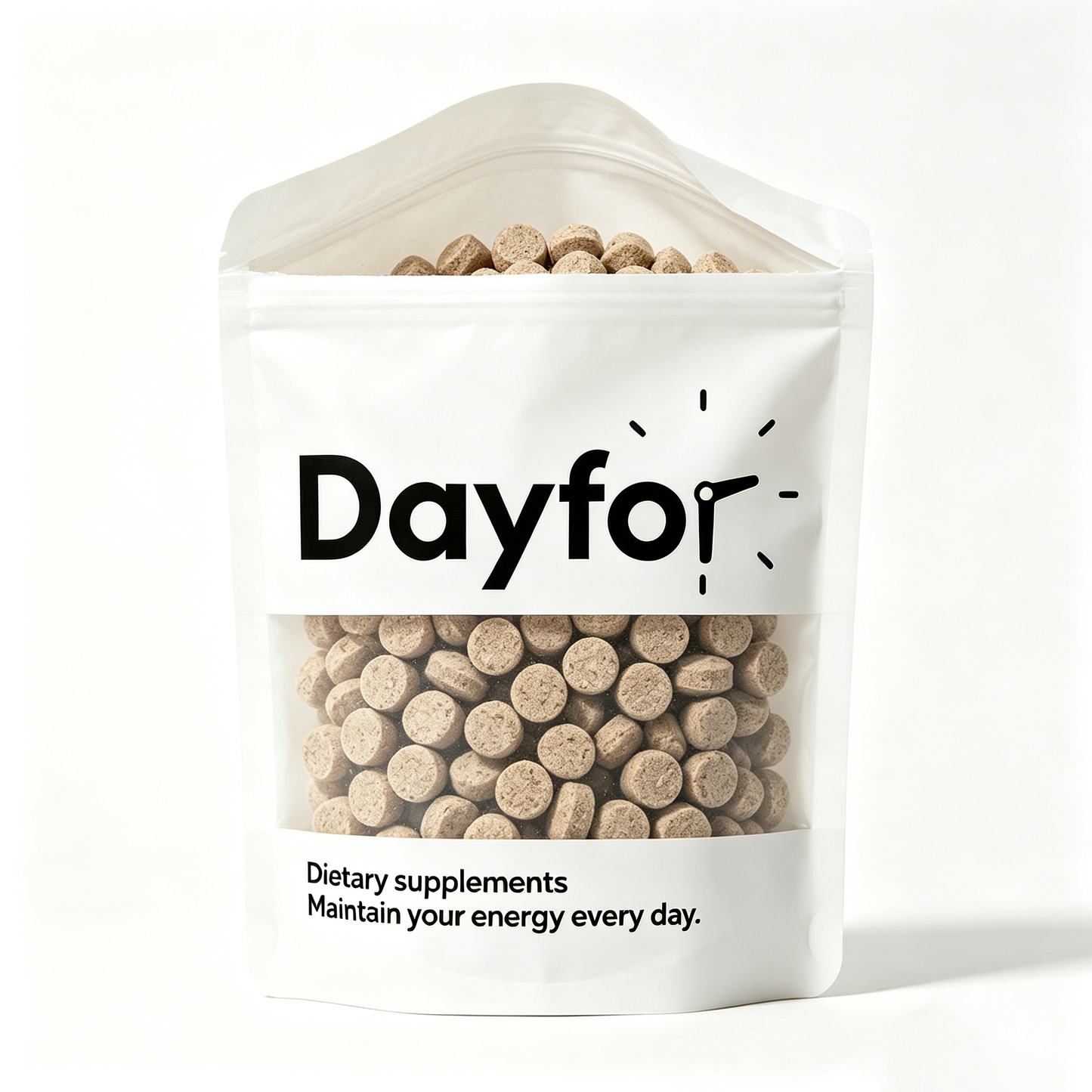 Dayfor Daily Energy Boost Dietary Supplements - Sustained All-Day Vitality, Natural Formula for Focus & Stamina, 30-Day Supply