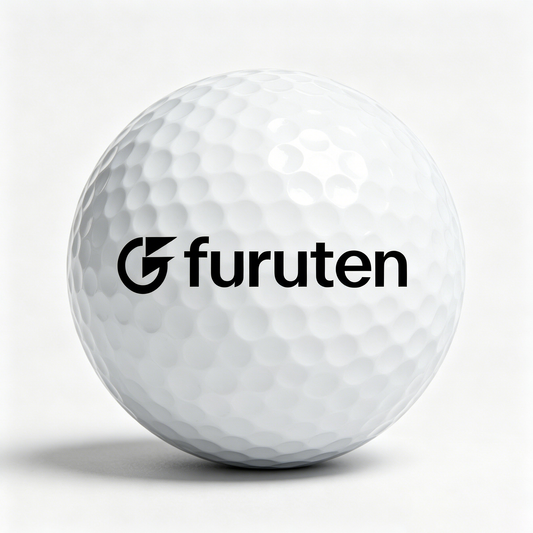 Furuten 14 Pack Standard Regulation Golf Balls, Dual Layer Soft Compression Golf Balls with Consistent Flight, Durable Dimpled Golf Balls for Daily Training & Tournament Practice