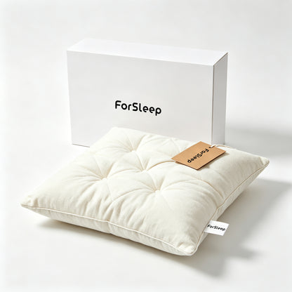 ForSleep Square Quilted Floor Cushion, Linen Texture Thick Seat Pillow, Decorative Throw Pillow for Sofa & Floor