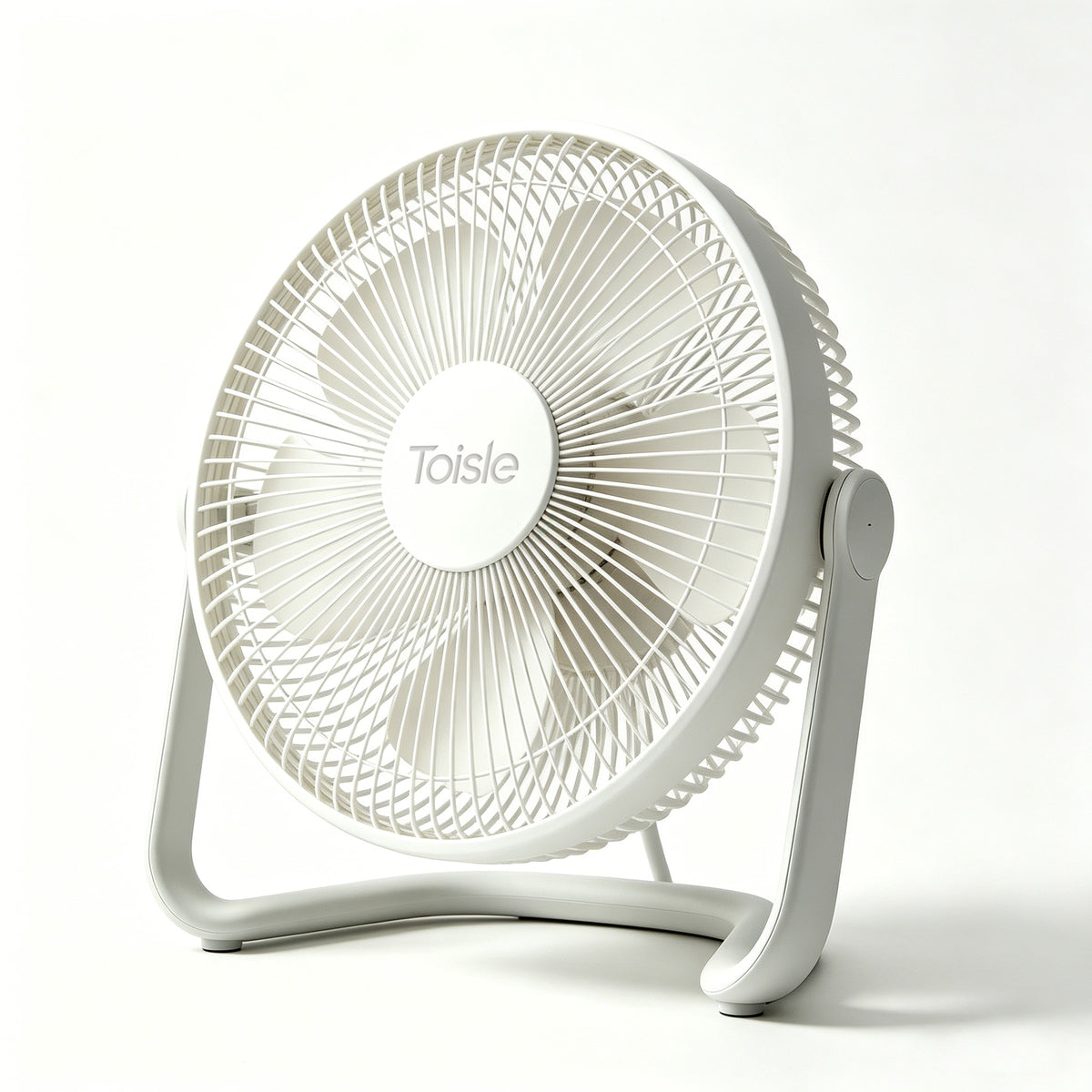Toisle Portable Table Fan, 360° Tilt Adjustable Small Electric Fan, Quiet Desktop Cooling Fan for Home Bedroom Office Dorm