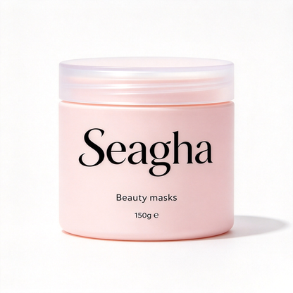 Seagha Beauty Mask, Skin Brightening & Refreshing Facial Mask, Soft Cream Mask for At-Home Facial Treatment 150g