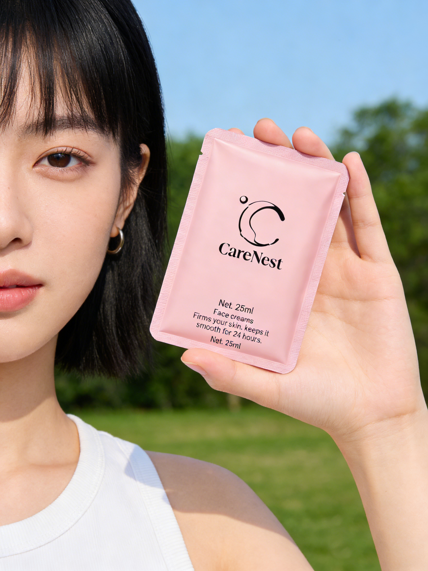 【CareNest 24-Hour Firming & Smoothing Face Cream】—— Your On-the-Go Solution for Taut, Smooth Skin
