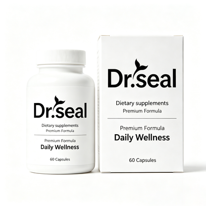 Dr.seal Daily Wellness Dietary Supplement, Premium All‑Daily Support Formula, 60 Vegetarian Capsules, Overall Health & Well‑Being Support