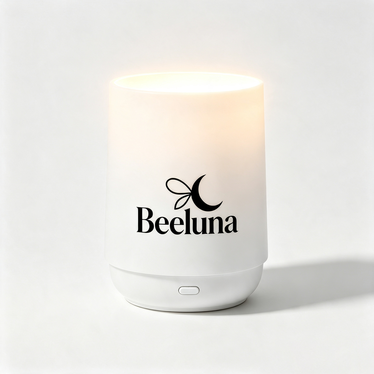 Beeluna Dimmable Soft LED Table Lamp, Minimalist Rechargeable Night Light, Ambient Lighting for Bedroom, Living Room, Travel
