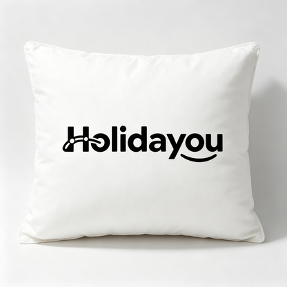 Holidayou Decorative Throw Pillow, Soft Square Accent Cushion for Sofa Couch Home Bedroom Decor