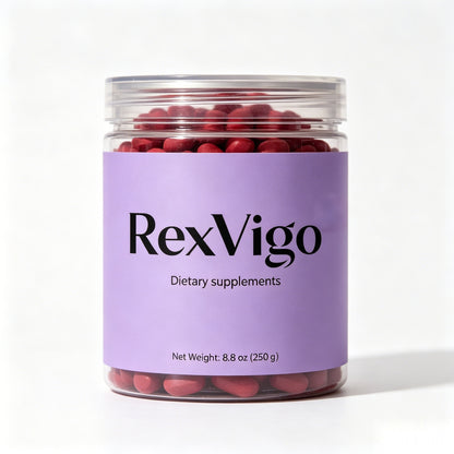 RexVigo Daily Wellness Dietary Supplement Tablets, All-Natural Herbal Support, Soft Tablets for Daily Body Balance, Non-GMO & Gluten Free