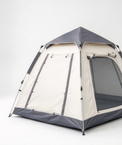 Drgo Instant Pop Up Camping Tent, Waterproof Windproof Outdoor Tent with Mesh Windows for Family Camping Hiking Beach