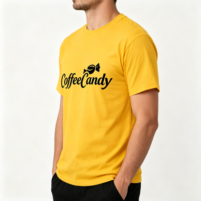 【CoffeeCandy Printed Cotton T-shirts】—— Stylish Daily Wear with Soft Comfort