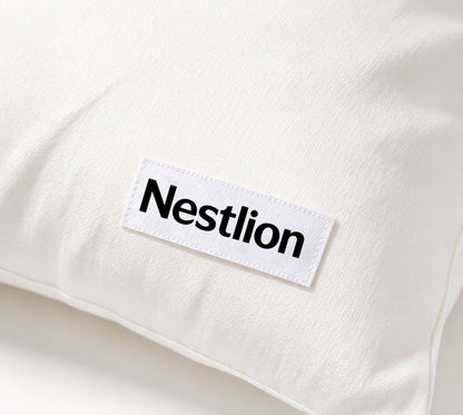 Nestlion Decorative Throw Pillow, Soft Breathable Rectangle Accent Pillow, Comfort Cushion for Sofa Bedroom Living Room Home Decor, Vacuum Compressed Shipment