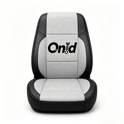 Onid Car Seat Covers, Breathable Faux Leather Auto Seat Cushions, Universal Fit Front Car Seats, Waterproof Comfort Automotive Seat Protectors for Sedan Truck SUV Van