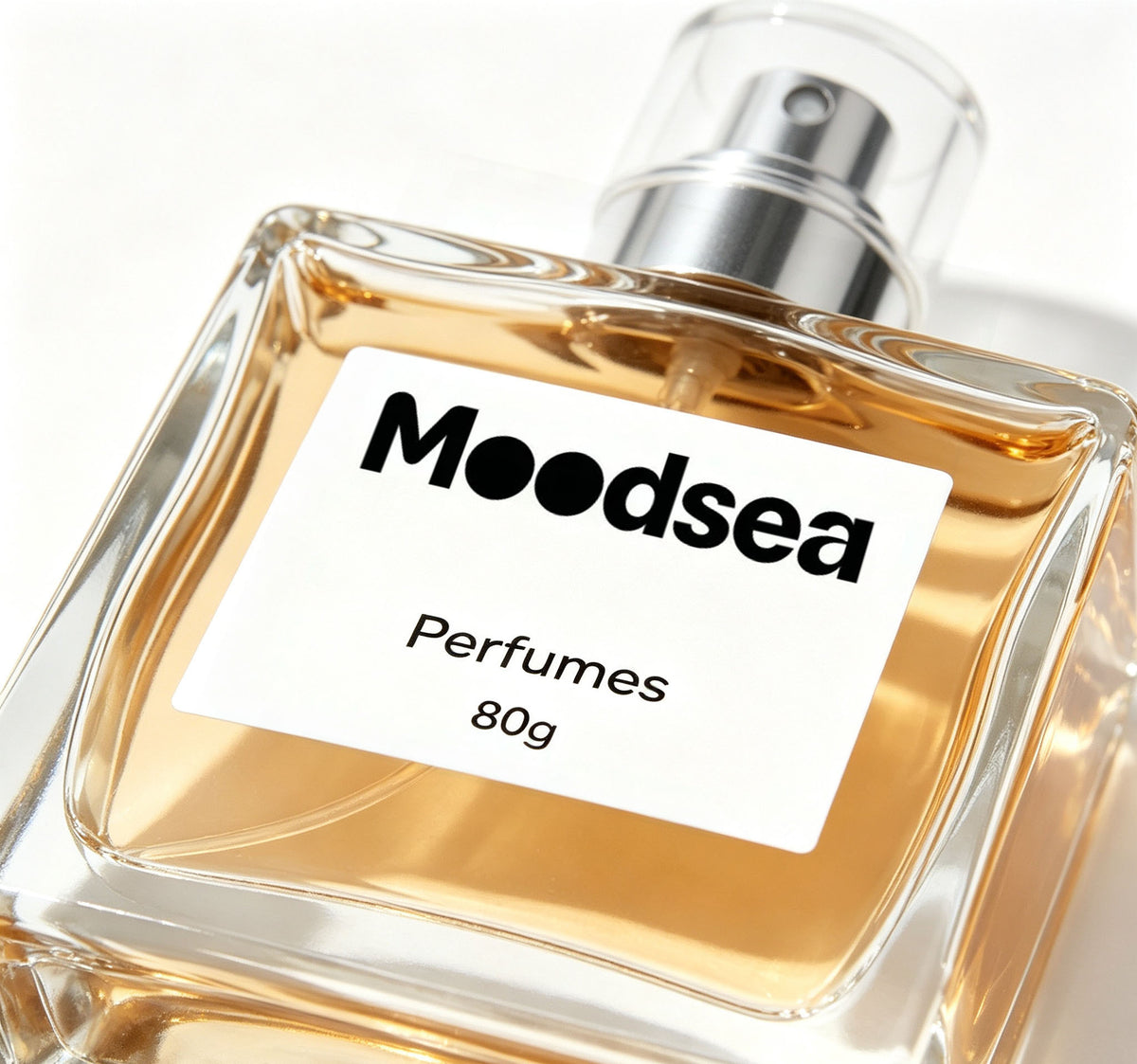 Moodsea Unisex Perfume 80g, Long Lasting Eau De Parfum, Warm Gentle Woody Aroma Fragrance for Daily Work Dating Party