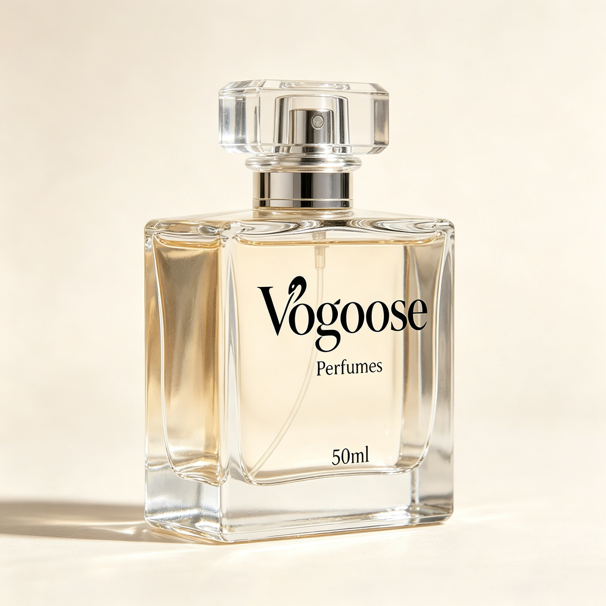 Vogoose Eau de Parfum for Women, Long‑Lasting Elegant Fragrance, Luxury Square Glass Bottle Perfume, Daily & Party Scent