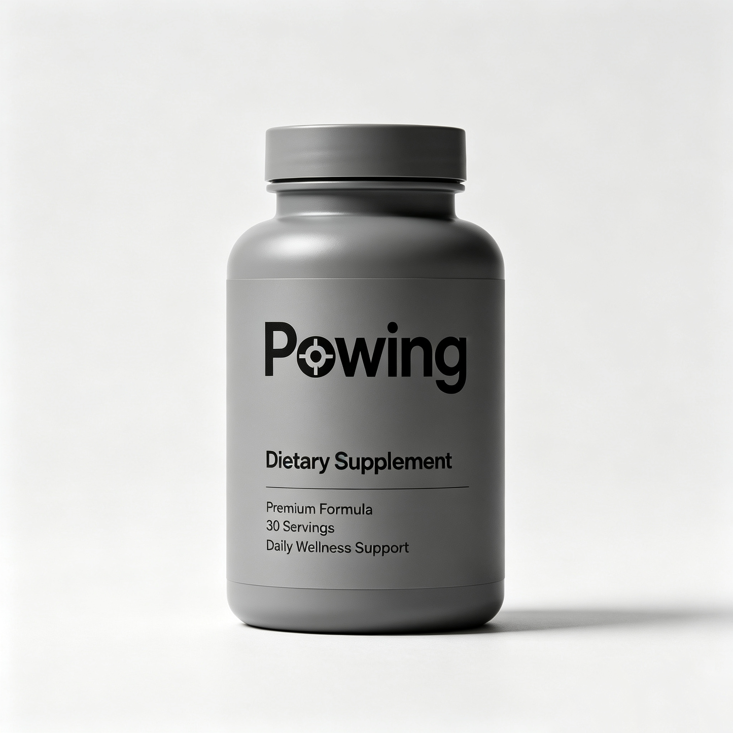 Powing Daily Wellness Dietary Supplement Capsules, Premium All-Round Health Support Formula, Easy-Swallow Capsules