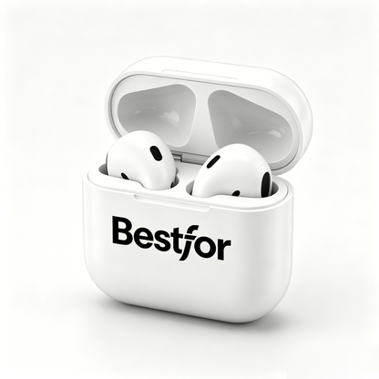 Bestfor Wireless Earbuds - Bluetooth 5.3, 30H Playtime, HiFi Stereo Sound, Touch Control, IPX4 Sweatproof Earphones for Work, Sports & Daily Use