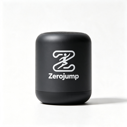 Zerojump Portable Bluetooth Speaker, Small Compact Wireless Loud‑Speaker, Enhanced Bass Mini Outdoor Speaker for Home, Travel & Party