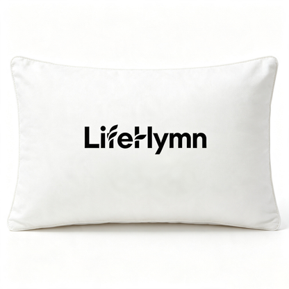 LifeHymn Premium Plush Bed Pillow, Breathable Cover & Supportive Filling, Vacuum Compressed Pillow for Adults, Suitable for All Sleeping Positions