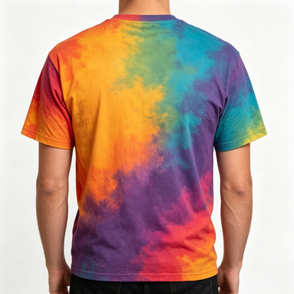 【Witchic Tie Dye Short Sleeve T-shirt】—— Stylish Choice of Fashion & Comfort