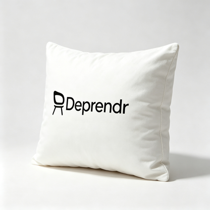Deprendr Pillow, Soft Square Accent Cushion for Couch Sofa Bed Bedroom, Compressed Packaged, Fluffy Supportive Home Decor Pillow