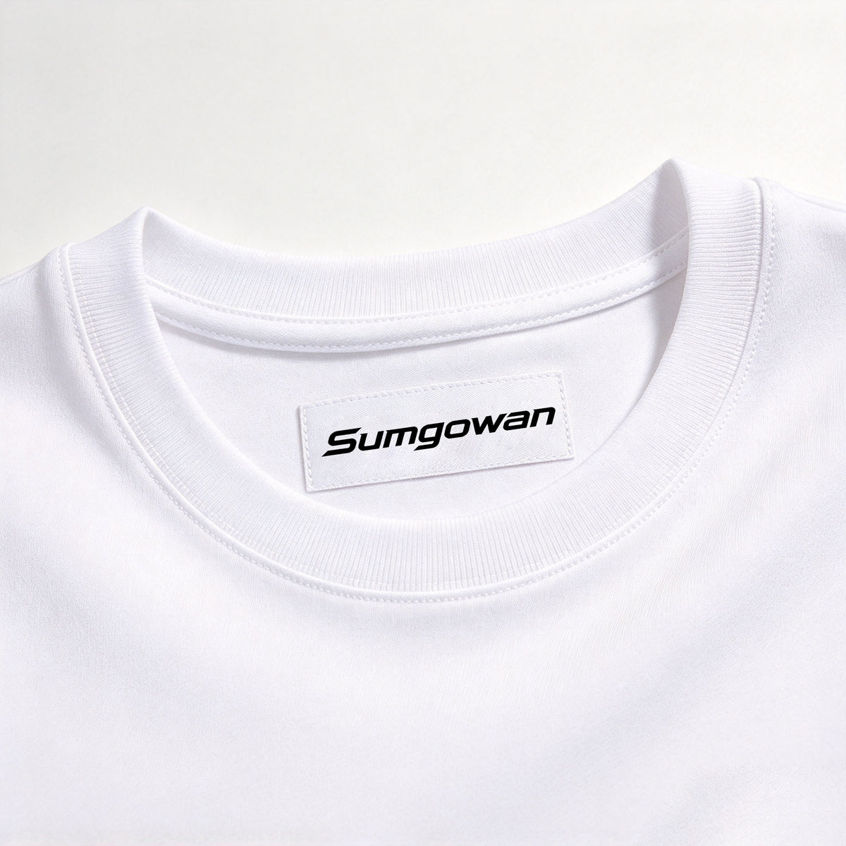 Sumgowan Classic Crew Neck Short Sleeve T-Shirt, Premium Soft Cotton Plain Basic Tee for Men Daily Casual Wear