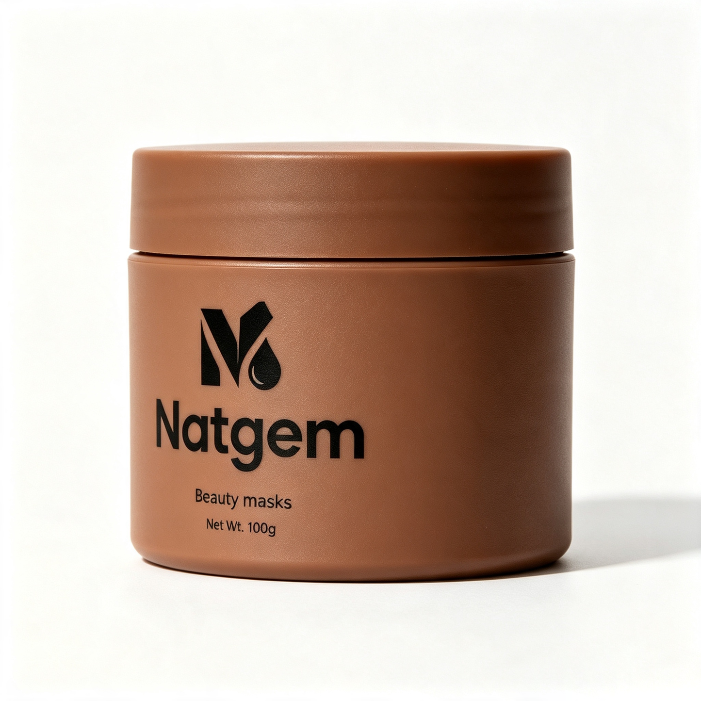 M Natgem Deep‑Cleansing Clay Beauty Mask, Pore Minimizing Hydrating Facial Mask, Natural Skin Care Mask for Oil Control Brightening and Blackhead Removing