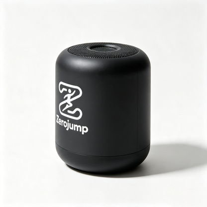 Zerojump Portable Bluetooth Speaker, Small Compact Wireless Loud‑Speaker, Enhanced Bass Mini Outdoor Speaker for Home, Travel & Party