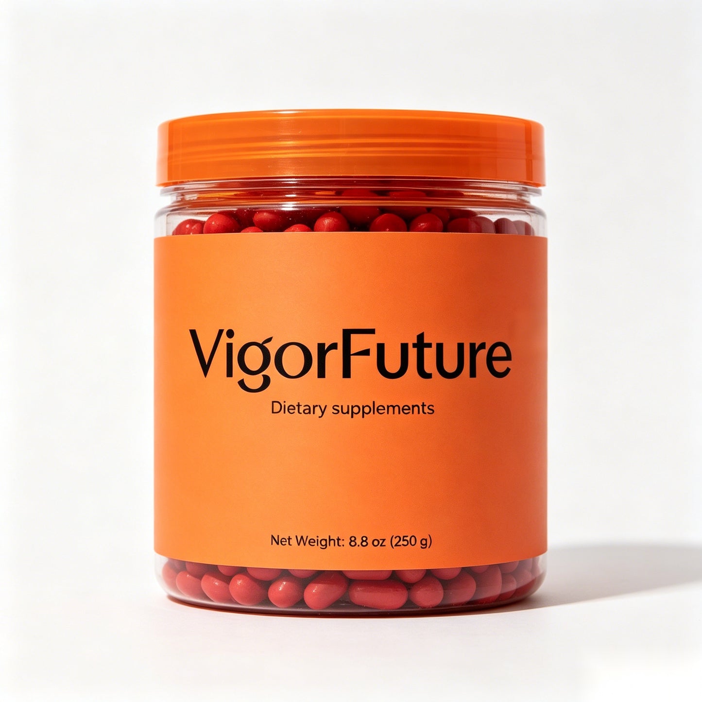 VigorFuture Portable Daily Dietary Supplement Pellets, Refillable Travel Wellness Support for Adults