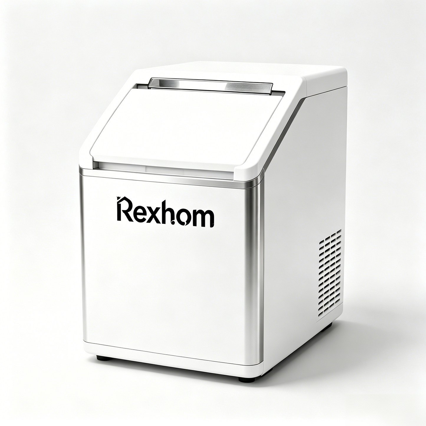 Rexhom Portable Countertop Ice Maker Machine, 6-Minute Fast Ice Making, Self-Cleaning Electric Ice Cube Maker, Compact Ice Machine for Home Kitchen, Bar, RV & Party