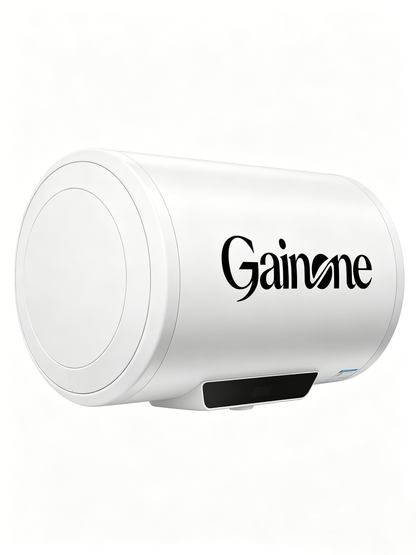 Gainone Horizontal Electric Water Heater for Home Bathroom, Digital Smart Control Storage Tank Hot Water Heater, High Efficiency Insulated Residential Hot Water Tank with Multi Safety Protection System for Household Daily Shower Use