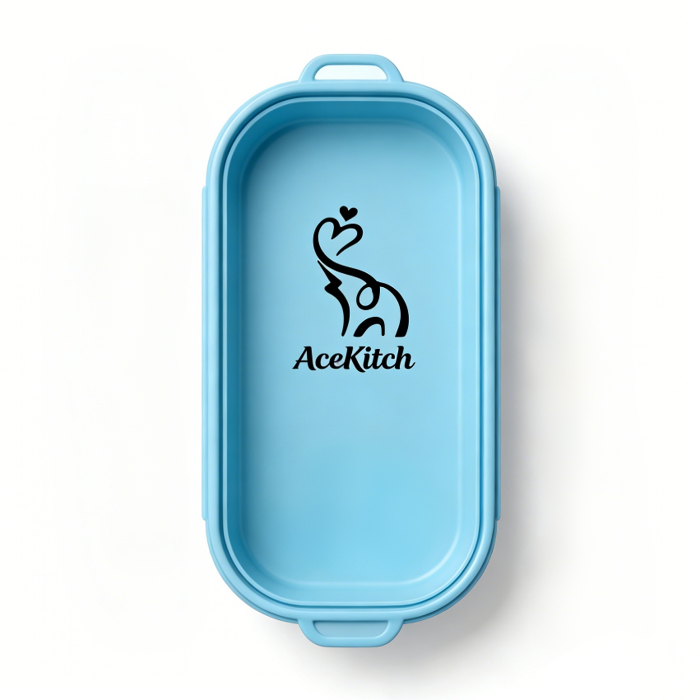 【AceKitch Light Blue Rectangular Food Storage Dish】—— Versatile Kitchen Essential for Food Prep & On-the-Go Meals