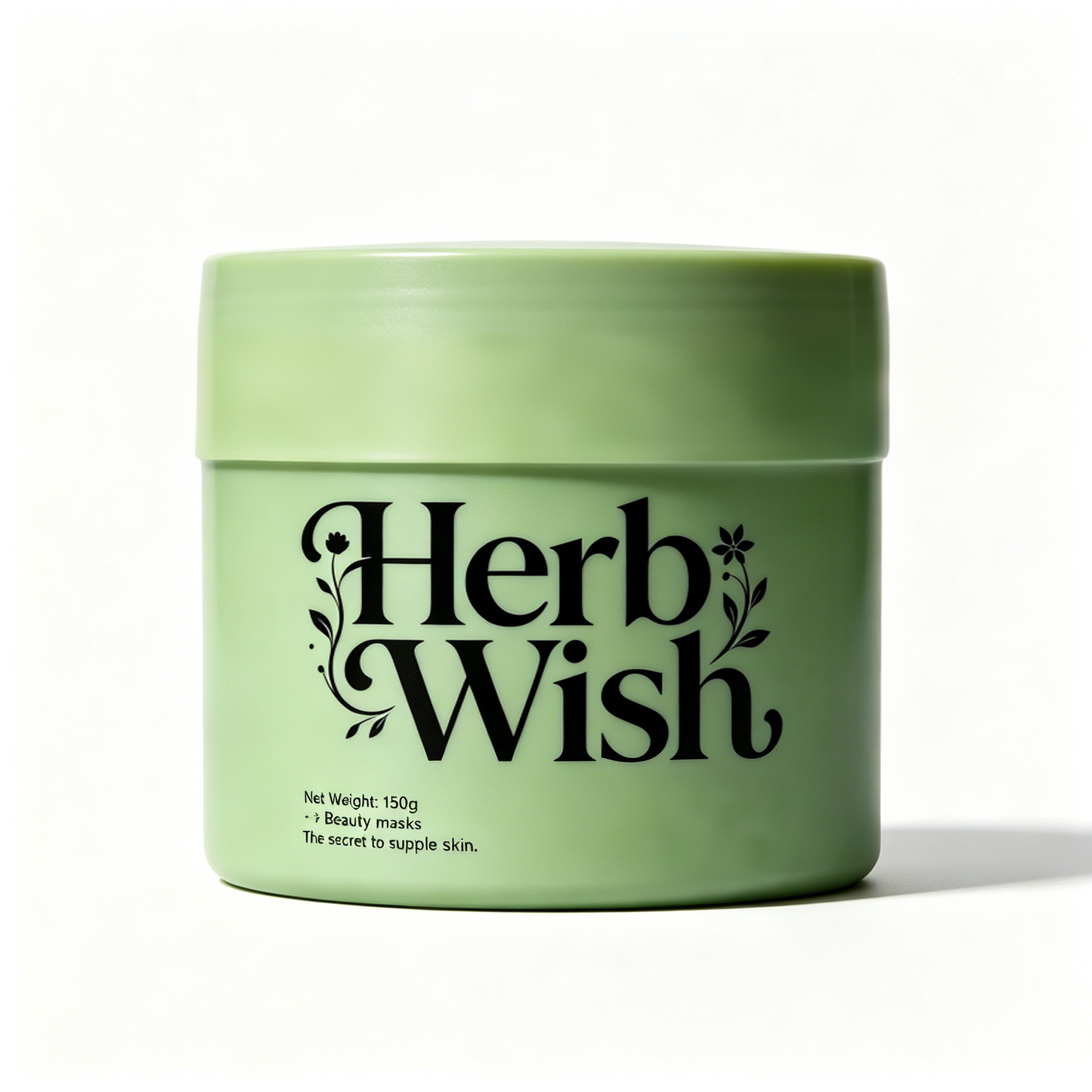 Herb Wish Hydrating & Purifying Herbal Beauty Mask, Deep Cleansing & Moisturizing Face Mask for All Skin Types