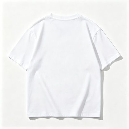 Jarfox Men's Classic Short Sleeve Crew Neck T-Shirt, Casual Solid White Basic Tee Top for Daily Wear