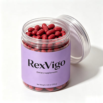 RexVigo Daily Wellness Dietary Supplement Tablets, All-Natural Herbal Support, Soft Tablets for Daily Body Balance, Non-GMO & Gluten Free