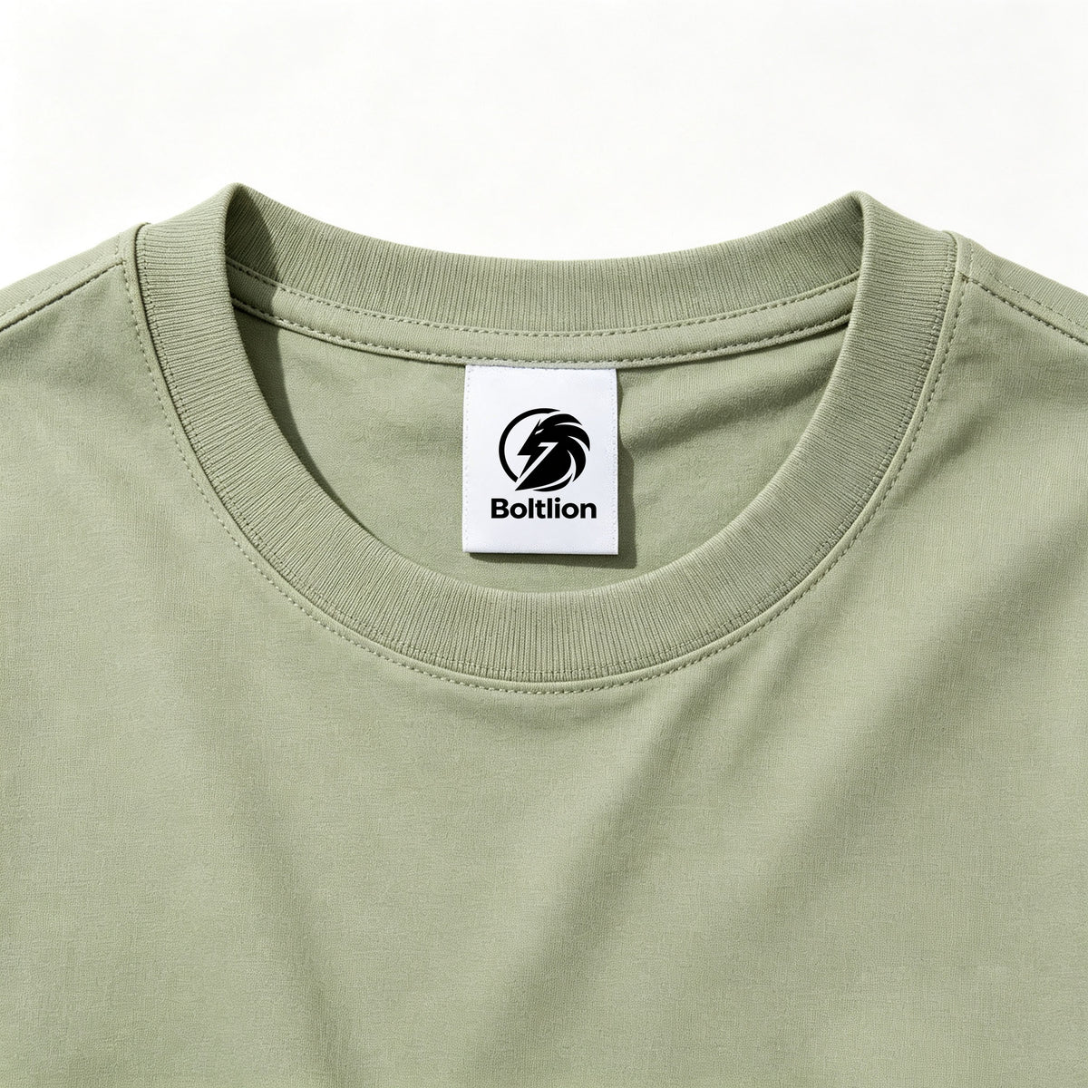 Boltlion Crew Neck Short Sleeve T-Shirt, Classic Basic Cotton Tee, Soft Breathable Casual Top for Men Women Daily Outfits