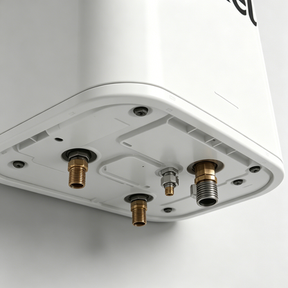 Hotfuel Tankless Gas Water Heater, Instant On Demand Hot Water Heater, Energy Efficient Wall Mount Water Heater with Temperature Control, Compact Tankless Water Heater for Residential Home Bathroom Kitchen
