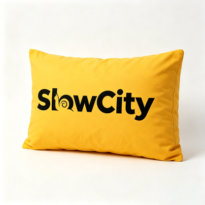 【SlowCity Decorative Throw Pillow】—— Cozy & Stylish Home Accent