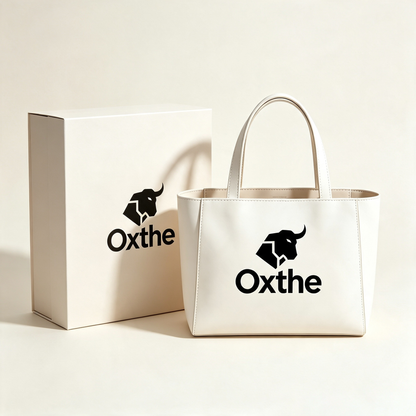 Oxthe Women's Large‑Capacity Tote Handbag, Premium Vegan Leather Top‑Handle Shoulder Purse, Stylish Daily Work Shopping Carry Bag
