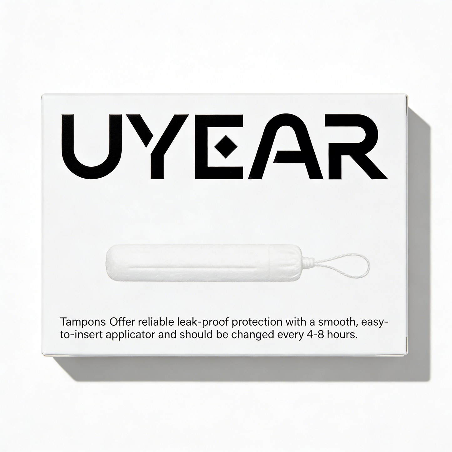 UYEAR Tampons Smooth Insertion, Discreet Comfort