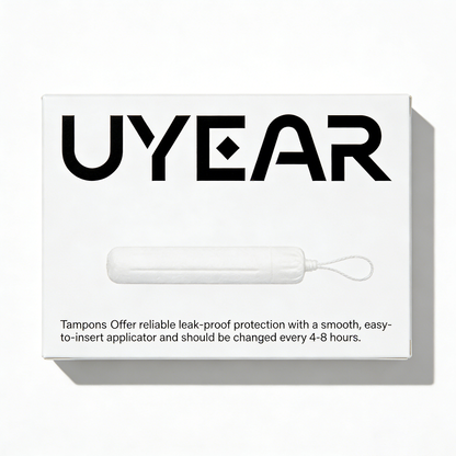 UYEAR Tampons Smooth Insertion, Discreet Comfort