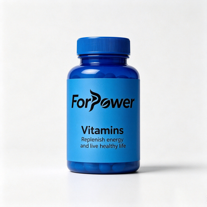 ForPower Daily Multivitamin Capsules - Energy Support & Overall Health Supplement, Vitamins for Replenishing Vitality, Boosting Immunity & Supporting Daily Wellness, 60 Capsules